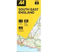 AA Road Map South East England Book