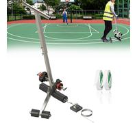 Road Marking Machine - Spray Line Marker with Circle Drawing Kit, Ideal for Basketball Courts, Parking Lots, Workshops and Warning Lines