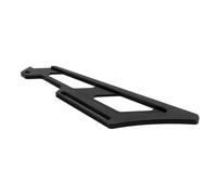 -road Motorcycle Chain Guard Aluminium Alloy Rear Protector Black | Debris Protection, Streamlined Aerodynamic Profile, Supports Faster Acceleration during Trail Riding for Dirt Bike Owners