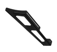 Road Motorcycle Chain Protector Guard, Rear Lower Cover | Aluminum Alloy Build, Black Finish, Quieter Ride, Extends Chain Life, Streamlined Profile