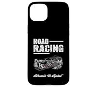 ROAD RACING ADRENALIN ON ASPHALT Motorcycle Motorsport Rider Case for iPhone 15 Plus