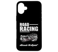 ROAD RACING ADRENALIN ON ASPHALT Motorcycle Motorsport Rider Case for iPhone 16 Plus