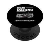 ROAD RACING ADRENALIN ON ASPHALT Motorcycle Motorsport Rider PopSockets Adhesive PopGrip
