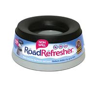 Road Refresher Large Grey Non-Spill Dog Water Bowl, 2L