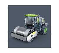 (Road roller) 1/50 Model Car Bulldozer Truck Excavator Crane Forklift Construction Engineering Vehicle Toys for Boys