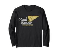 Road Runner Always Lead The Road Wing Graphic Long Sleeve T-Shirt