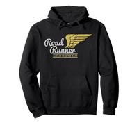 Road Runner Always Lead The Road Wing Graphic Pullover Hoodie
