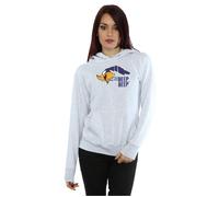 Road Runner Beep Beep Hoodie Looney Tunes Grey M