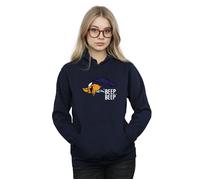 Road Runner Beep Beep Hoodie Looney Tunes Navy M
