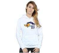 Road Runner Beep Beep Hoodie Looney Tunes White M