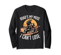 Road’s My Muse I Can’t Lose Dirt Bike Rider Long Sleeve T-Shirt