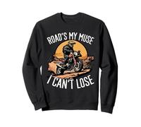 Road’s My Muse I Can’t Lose Dirt Bike Rider Sweatshirt