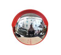 Road Safety Blind Spot Mirror - Convex Outdoor Traffic Mirror with Rainproof & Features, Wide-Angle Lens for Sidewalk & Turning Zones, Adjustable 30-120Cm