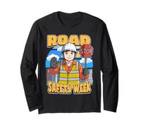 Road Safety Week UK Encourages Safer Roads Long Sleeve T-Shirt