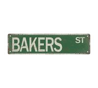 Road Sign Private Pl Metal Vintage Rustic Lake Beach House Cottage Cabin Cave Wall Decor 4X16 Inch