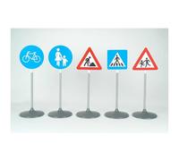 Road Sign Set 73Cm 5Pcs Top Quality