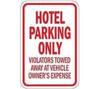 Road Signs Park Rules No Glass Overnight Parking Camping Hunting Warning Sign 12" X 8"