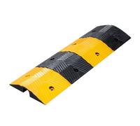 Road Speed Bumps,Rubber and Plastic Threshold Ramp Pad,Bolt-Down Calming Ramp,Suitable for Roads Parking Lot School Warehouse(5x5cm)