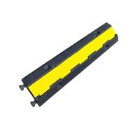 Road Speed Bumps,rubber Threshold Ramp Pad,Black/Yellow Traffic Bump,Suitable for Parking Lot School Warehouse