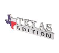 Road Texas Edition Metal Car Emblem Sticker for Suvs