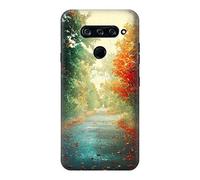 Road Through The Woods Case Cover For LG V40, LG V40 ThinQ