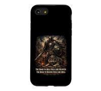 Road To Hell Feels Like Heaven Feels Like Hell Gym Workout Case for iPhone SE (2020) / 7/8