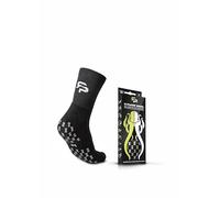 Road to Pro Official Sock APP Tour Non-Slip Grip Youth 1 Pair Tennis Pickleball Soccer, Black, Large-X-Large