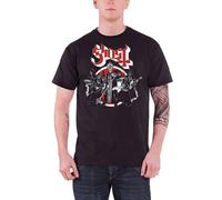 (XXL, Black) Ghost Road to Rome T Shirt