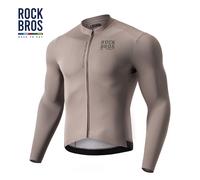 【ROAD TO SKY】 ROCKBROS Men Cycling Jersey Long Sleeve Bike T-shirt Breathable