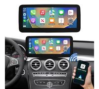 Road Top 12.3 Inch Car Touchscreen Wireless CarPlay Android Auto for Mercedes Benz C GLC V Class W205 W447 2015-2018 Year with NTG5.0/5.1/5.2, Car Stereo Multimedia Radio Receiver