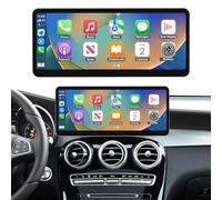 Road Top 12.3 Inch Ultra-Narrow Car Touchscreen Wireless CarPlay Android Auto for Mercedes Benz C GLC V Class W205 W447 2015-2018 Year with NTG5.0/5.1/5.2, Car Stereo Multimedia Radio Receiver