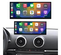 Road Top 12.3" Ultra-Narrow CarPlay Screen for Audi A3/S3 (2014-2019) with MIB System, Wireless CarPlay Android Auto, Mirrorlink, Head Unit Retrofit Touchscreen Display, Car Stereo Touchscreen Radio