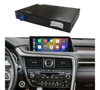 Road Top Wireless Carplay Retrofit Kit Decoder for Lexus NX RX is ES GS RC CT LS LX LC UX Series with Small Touchpad/Joystick, Compatible with Apple Carplay, Wireless Android Auto, Mirrorlink