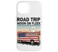 Road Tour Moon On Fleek Van Adventure 4th Of July Case for iPhone 14