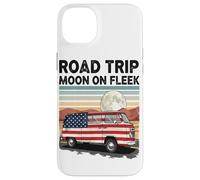 Road Tour Moon On Fleek Van Adventure 4th Of July Case for iPhone 14 Plus