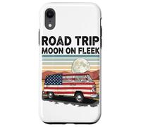 Road Tour Moon On Fleek Van Adventure 4th Of July Case for iPhone XR