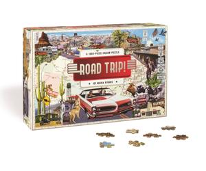 Road Trip! : A 1000-piece Jigsaw Puzzle