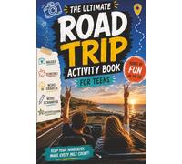Road Trip Activity Book for Teens: Screen Free Travel Games, Brain Teasers, and Puzzles for Long Car Rides | Featuring Sudoku, Mazes, Cryptograms, Word Scrample and Word Searches