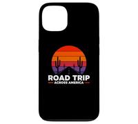 Road Trip America Family Trip 50 State Borders USA America Case for iPhone 13