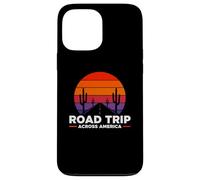 Road Trip America Family Trip 50 State Borders USA America Case for iPhone 13 Pro Max