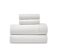 Road Trip America Jersey Sheets Queen Set - 100% Cotton (4 Pieces) All Seasonal Deep Pockets Soft Cozy Knit Stretchy Bed Sheets - Hotel and Residential Quality (White, Queen)