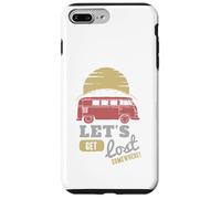 Road Trip Bus Sunset Adventure Lets Get Lost Somewhere Case for iPhone 7 Plus/8 Plus