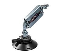 Road Trip Camera Mount Suction Platform Shock Buffer Linkage Cabin Windshield Perspective Holder Flexible Viewpoint Placement Device Vehicle Camera Stabilizer Cabin Filming Mount Articulated Suction