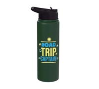 Road Trip Captain Stainless Steel Insulated Water Bottle