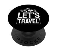 Road trip Captain Vacation Traveling PopSockets Adhesive PopGrip