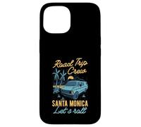 Road Trip Crew Santa Monica Lets Roll Matching California Case for iPhone 15