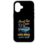 Road Trip Crew Santa Monica Lets Roll Matching California Case for iPhone 16