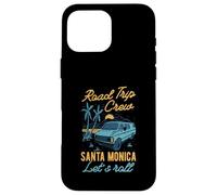Road Trip Crew Santa Monica Lets Roll Matching California Case for iPhone 16 Pro Max