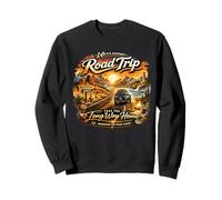 Road Trip - Life is a Journey - Take The Long Way Home Sweatshirt
