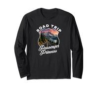 Road Trip Passenger Princess Forest Mountain Scenic Drive Long Sleeve T-Shirt